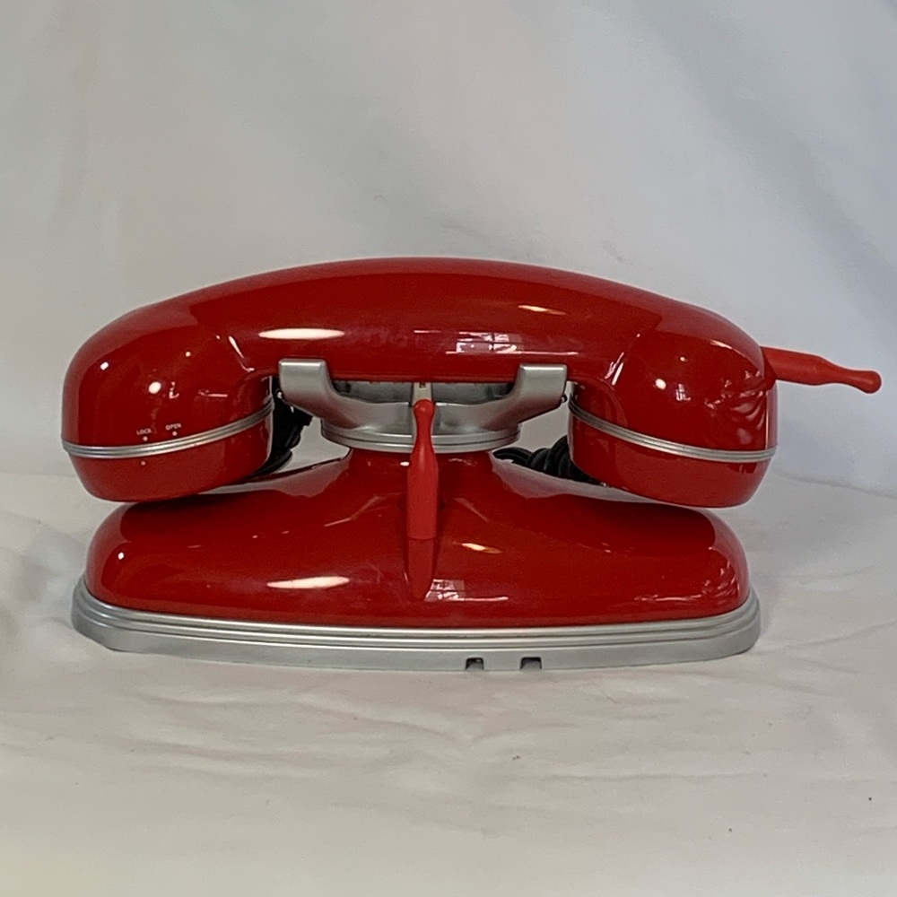 Vintage Pottery Barn Retro Cordless Dial Tone Phone